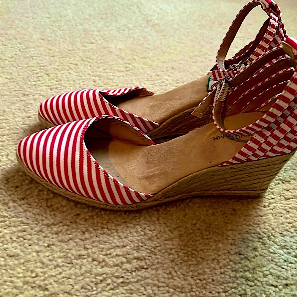 Red and White Wedges